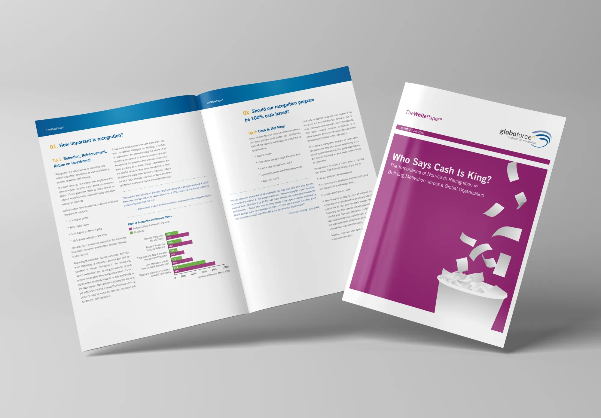 Globoforce whitepaper design